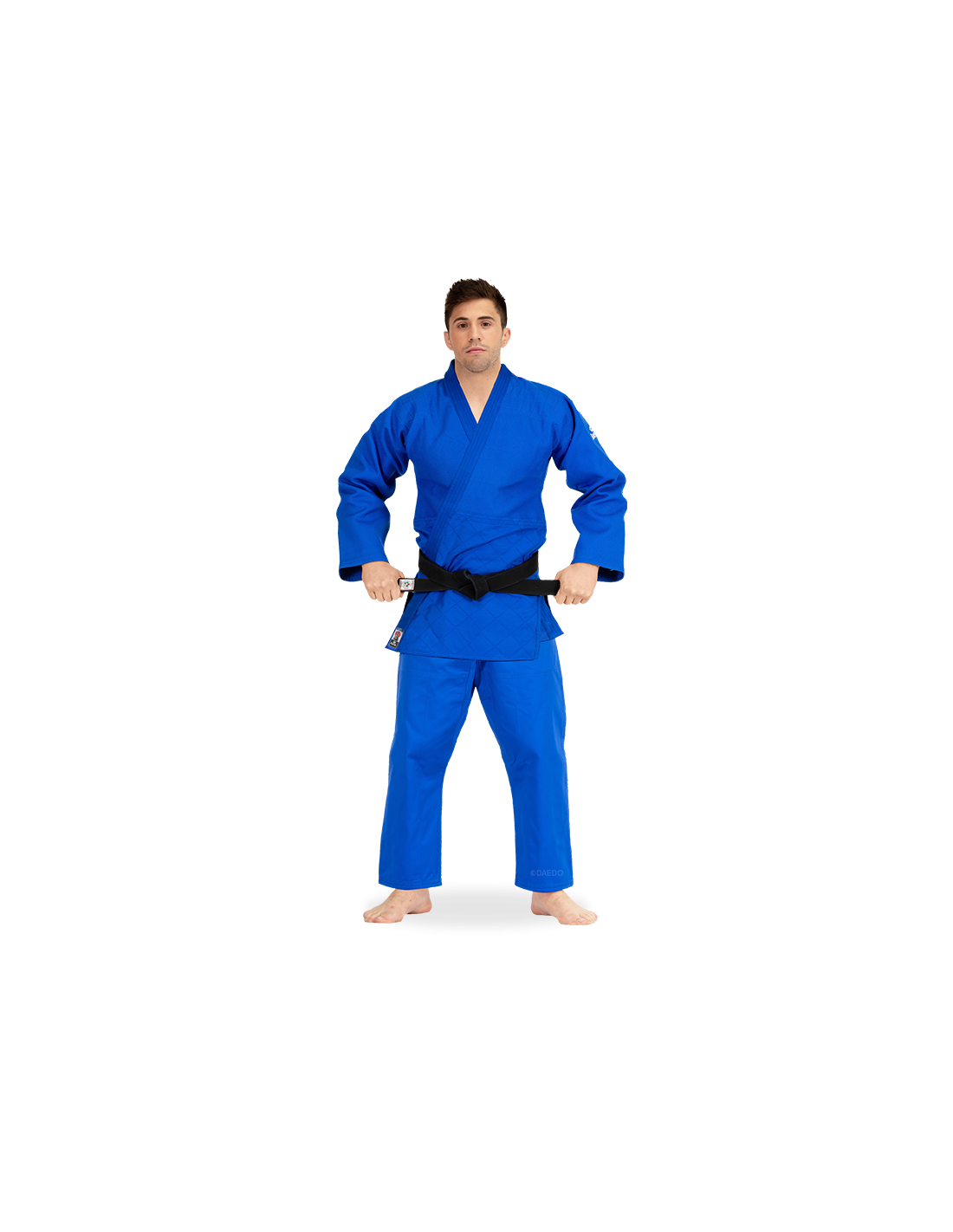JU 2202 Judogi "ELITE” (white/blue)(CE)