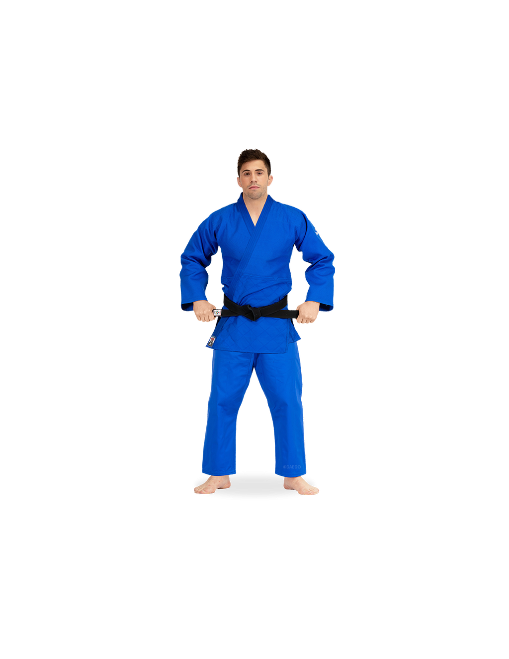 JU 2202 Judogi "ELITE” (white/blue)(CE)