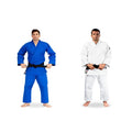 JU 2202 Judogi "ELITE” (white/blue)(CE)