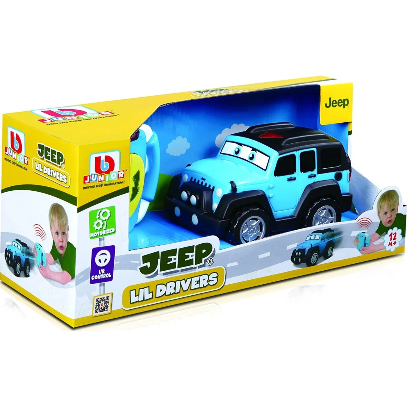 Bburago Junior Jeep Lil Driver – Wrangler Unlimited With Infrared Vehicle