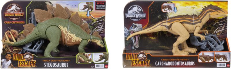 Jurassic World Μεγάλοι Δεινόσαυροι Με Λειτουργία Πολλαπλής Επίθεσης-2 Σχέδια (GWD60)
