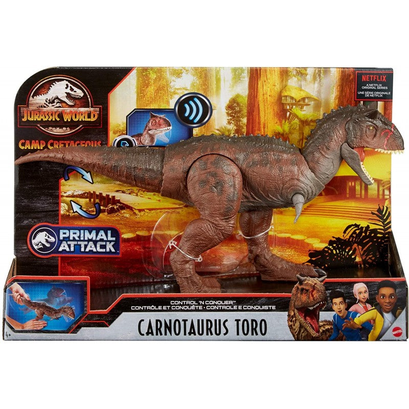 Mattel Jurassic World Control N Conquer Carnotaurus Με Ήχους GNL07