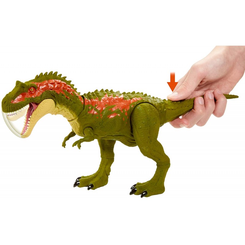 Mattel Jurassic World Δεινόσαυροι Με Κινούμενα Μέλη Και Λειτουργία Επίθεσης – Albertosaurus GJP32