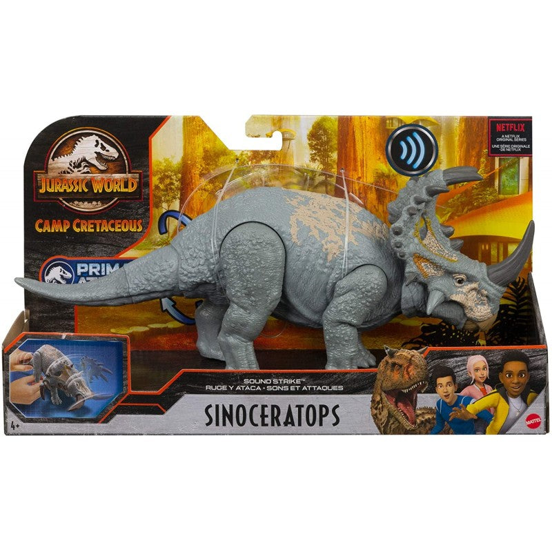 Mattel Jurassic World Δεινόσαυροι Με Κινούμενα Μέλη Και Ήχους GJN64