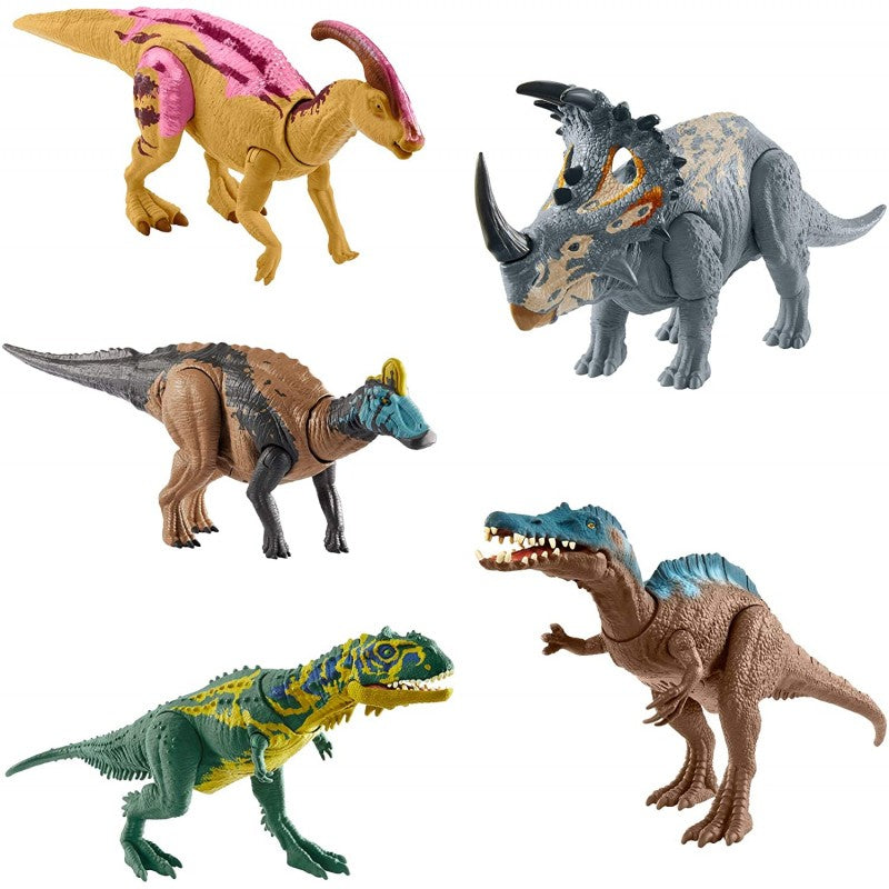 Mattel Jurassic World Δεινόσαυροι Με Κινούμενα Μέλη Και Ήχους GJN64