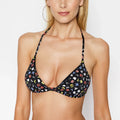 Karl Lagerfeld Bikini Top Τριγωνάκι Μαύρο