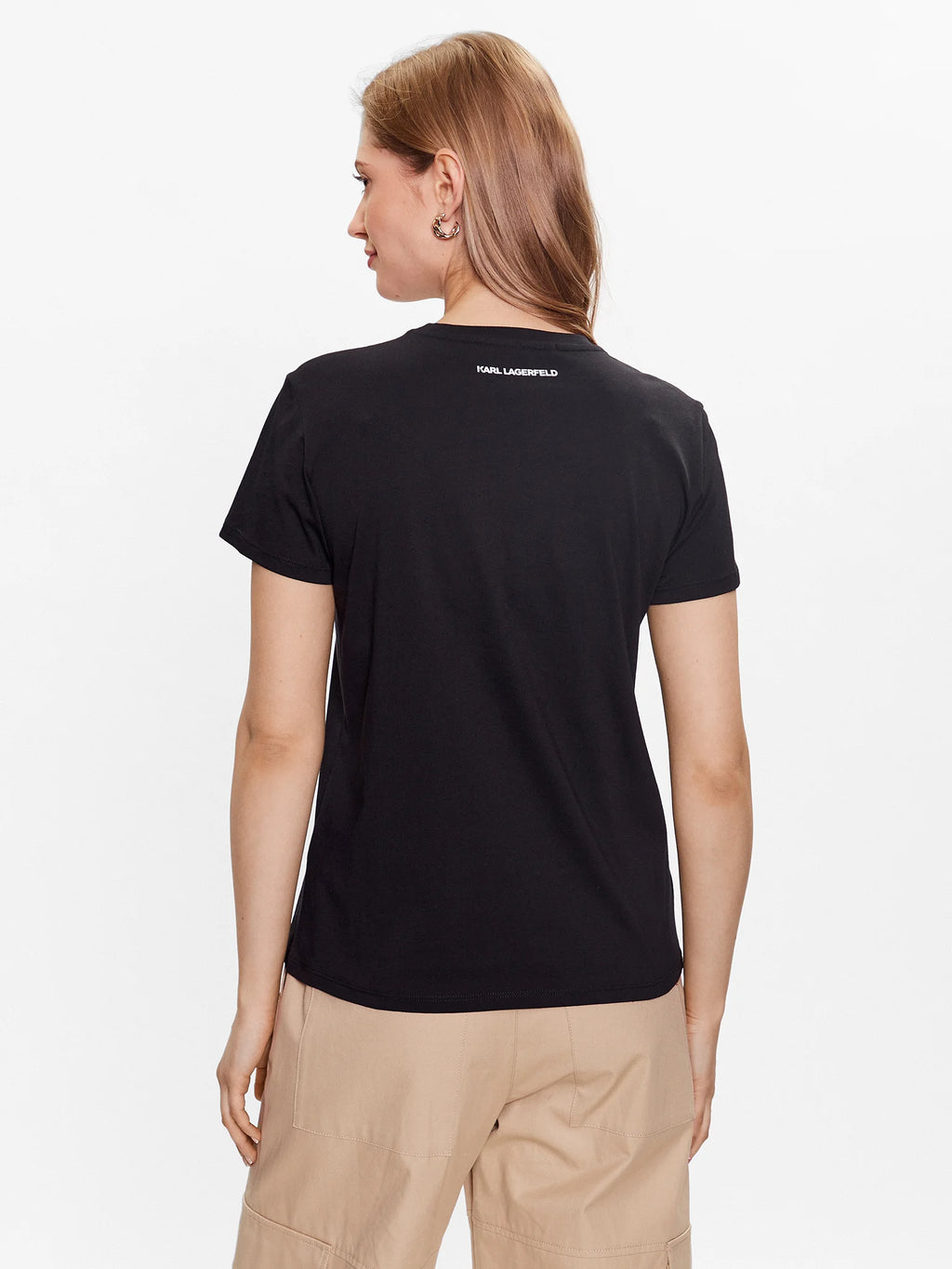 Karl Lagerfeld Γυναικείο T-shirt Μαυρο