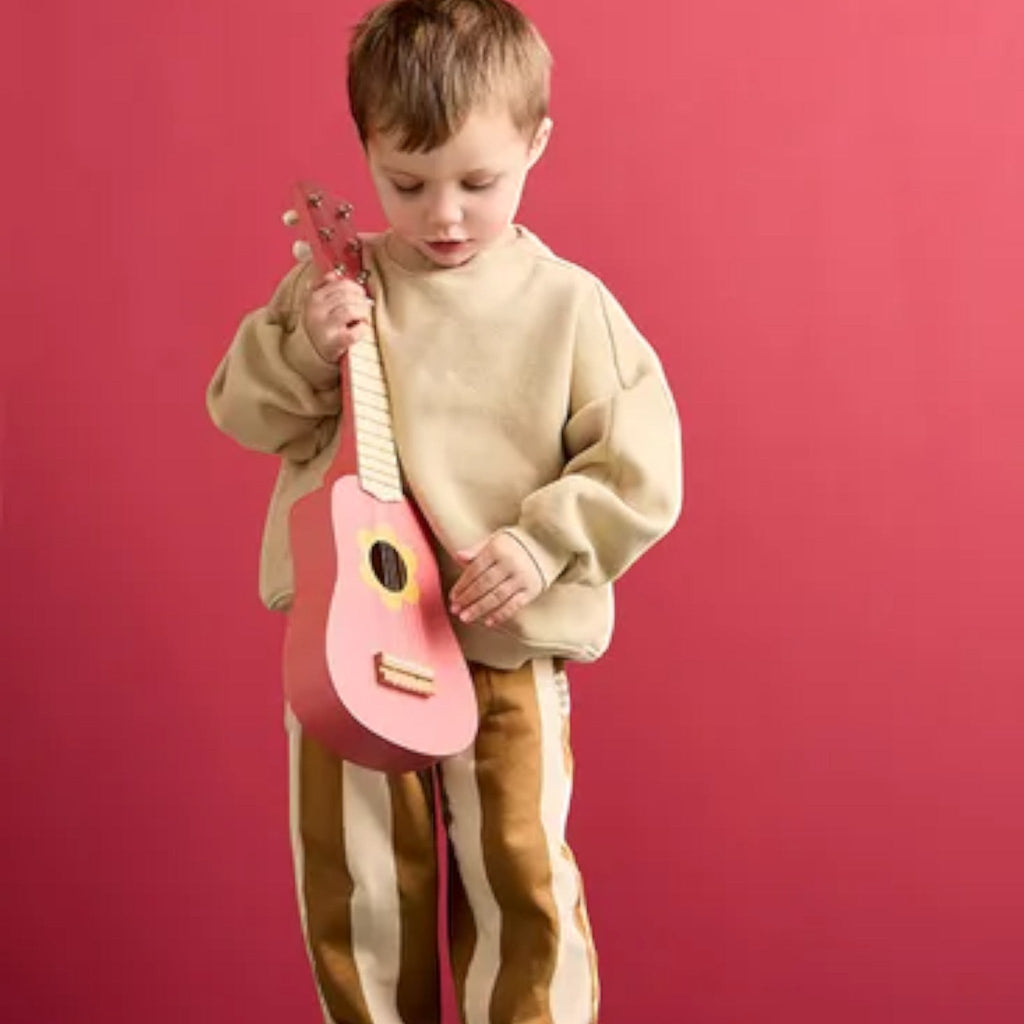 KIDS CONCEPT. Κιθάρα με λουλούδι KID'S MUSIC (ροζ)