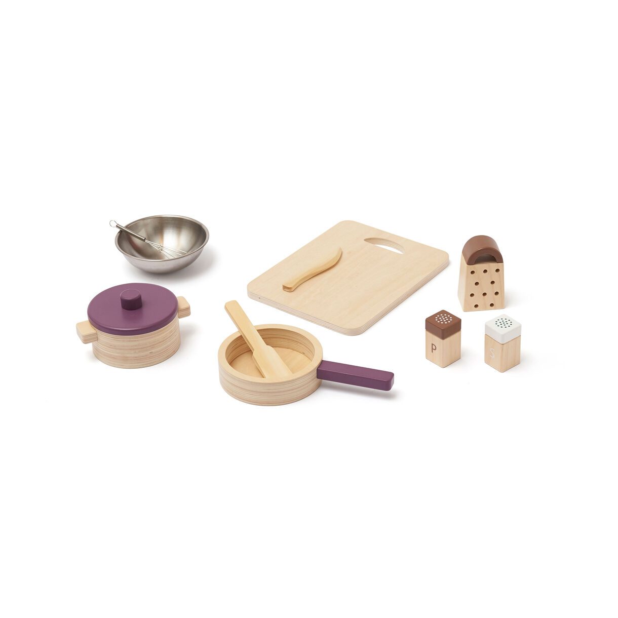 Kids Concept Ξύλινο σετ μαγειρικής Bistrot ΚC1000566