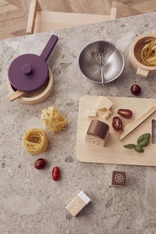 Kids Concept Ξύλινο σετ μαγειρικής Bistrot ΚC1000566