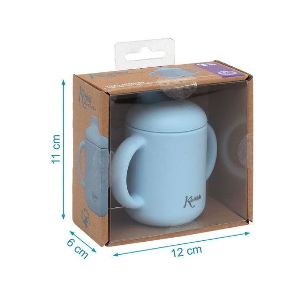 Kiokids Εκπαιδευτικό Ποτηράκι Σιλικόνης 120ml. | Σιέλ 3544