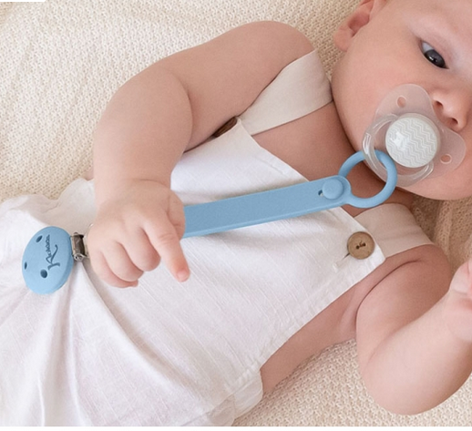 Kiokids Κλιπ Πιπίλας Σιλικόνης Σιέλ 0+M 3704