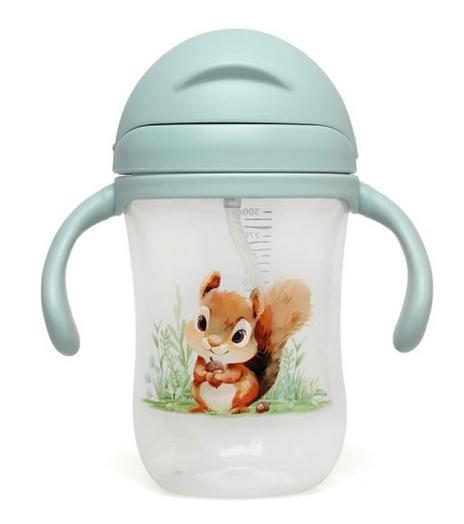 Kiokids Παγούρι με Λαβές Σκιουράκι 300ml. 6+Μ
