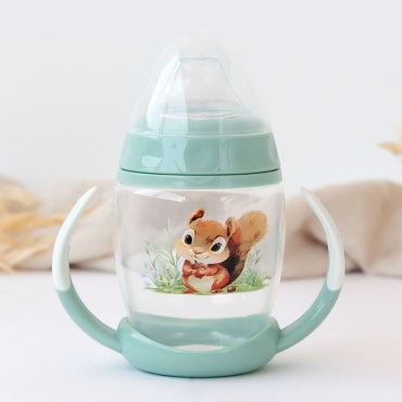 Κiokids Ποτηράκι Εκπαιδευτικό 270ML Σκιουράκι 1ο Βήμα 6+Μ 6339