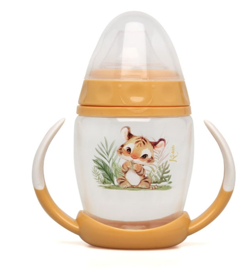 Κiokids Ποτηράκι Εκπαιδευτικό 270ML Λιονταράκι  1ο Βήμα 6+Μ 6336