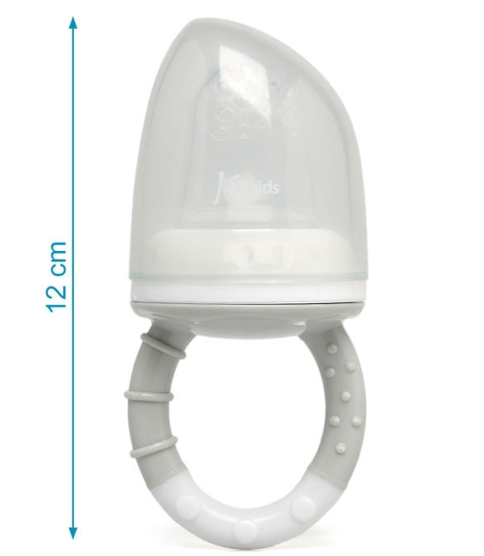 Kiokids Τροφοδότης Φαγητού Σιλικόνης Γκρι 6+Μ 5396