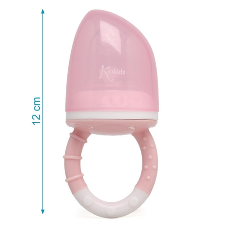 Kiokids Τροφοδότης Φαγητού Σιλικόνης Ροζ 6+Μ 5394