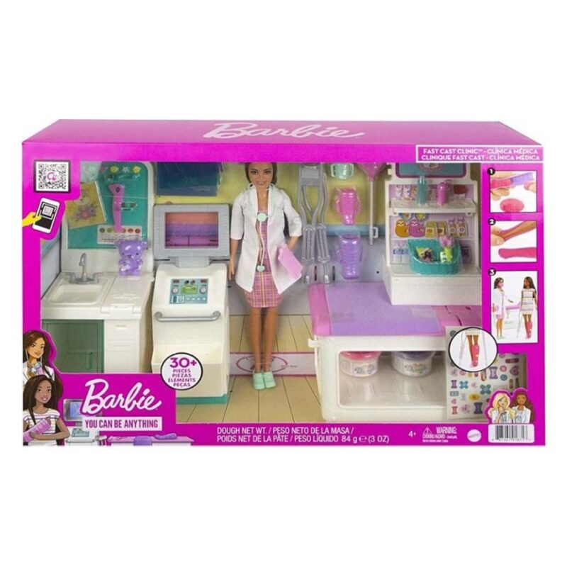 Barbie – Σετ Κλινική Mε Kούκλα GTN61