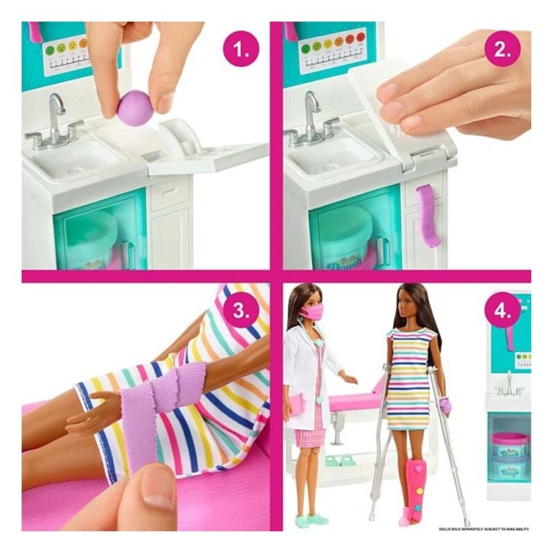 Barbie – Σετ Κλινική Mε Kούκλα GTN61