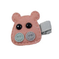 Κοκκαλάκι Σκύλου "Teddy Bear" Ροζ 4x3cm
