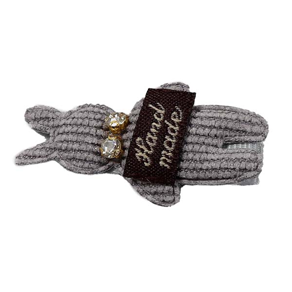 Κοκκαλάκι Σκύλου "Mr Rabbit" Γκρι 5x2,5cm