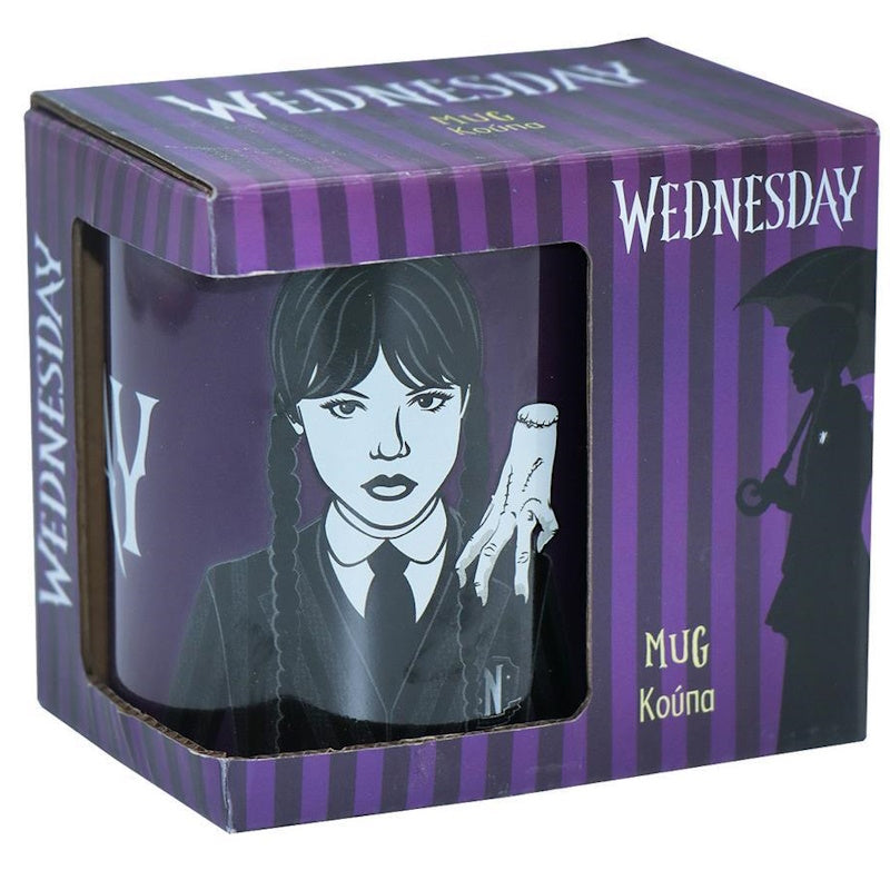 Κούπα Wednesday Μωβ Κεραμική 340 ml