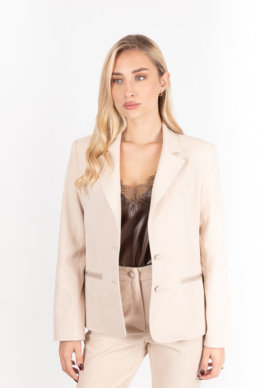 Σακάκι εκρού κουστουμιού - L