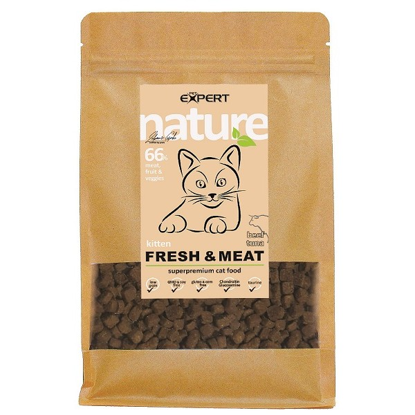Super Premium Τροφή Για Γάτες Nature Beef 1,5kg