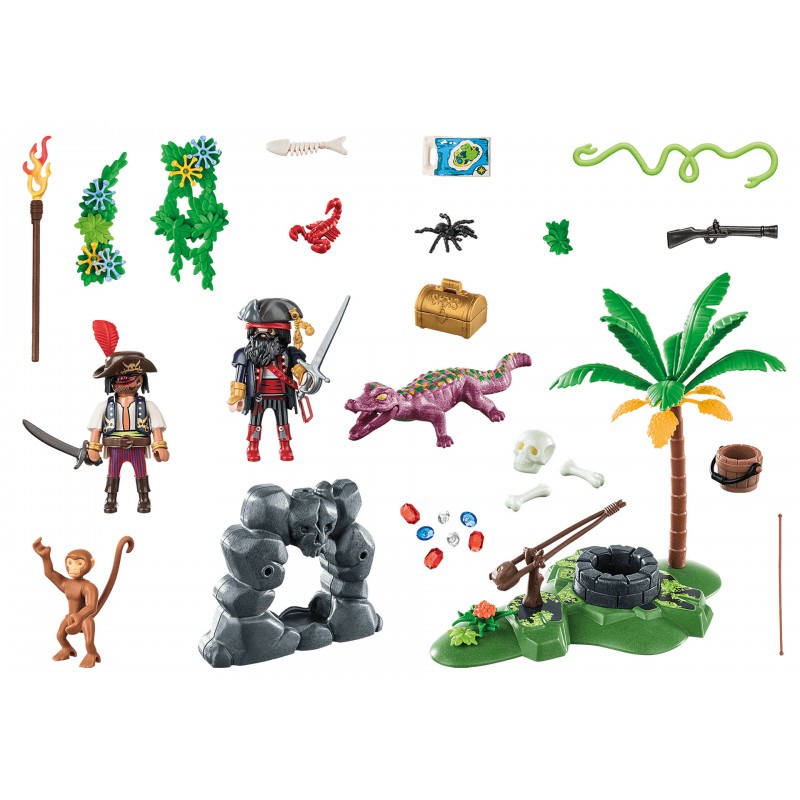 Playmobil Κρυσφήγετο Πειρατών 70414