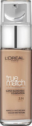 L'Oreal True Match Super-Blendable Foundation 2N Vanilla SPF17 30ml L'Oréal