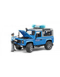 bruder Land Rover Defender Αστυνομικό Όχημα Με Αστυνόμο BR002597