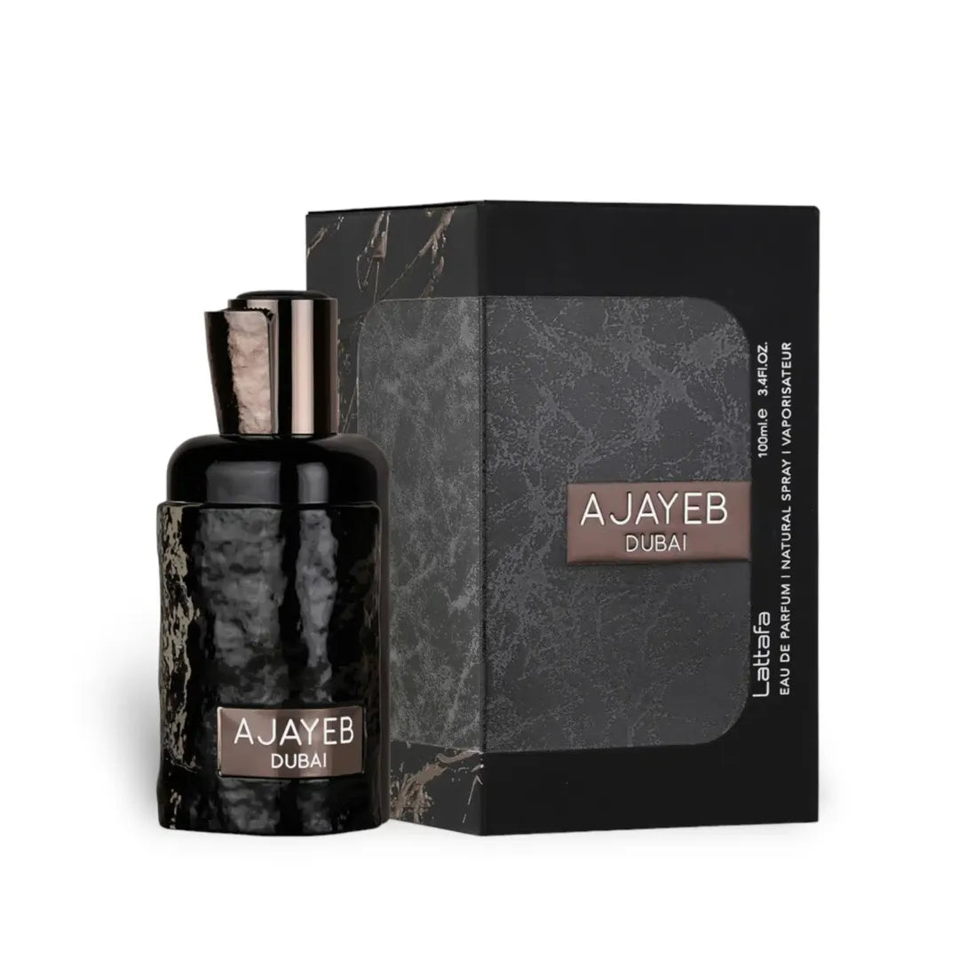 Lattafa | Ajayeb Dubai Unisex Eau De Parfum Spray 100ml | Fruity Gourmand Woody | LATAJADUU100