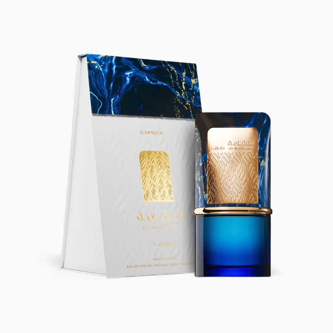 Lattafa | Al Nashama Caprice Unisex Eau De Parfum Spray 100ml | Citrus Aromatic Woody | LATALNACAU100