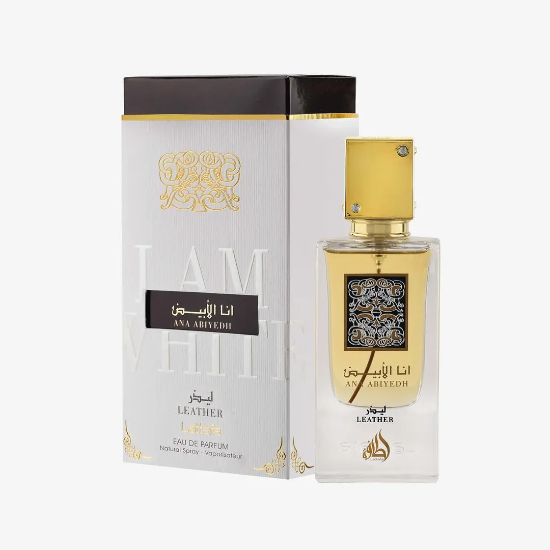 Lattafa | Ana Abiyedh Leather Unisex Eau De Parfum Spray 60ml | Leather Spicy | LATANADLEA60