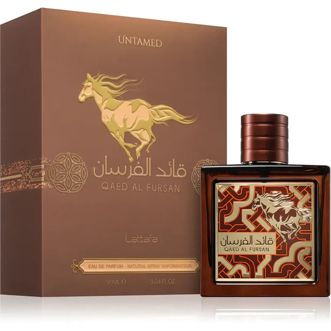 Lattafa | Qaed Al Fursan Untamed Unisex Eau De Parfum Spray 90ml | Woody Spicy | LATQAFUU