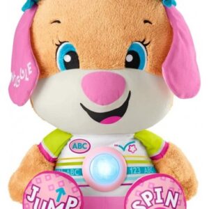 Fisher Price Μεγάλο Εκπαιδευτικό Σκυλάκι Smart Stages So Big Sis Ροζ HCJ38