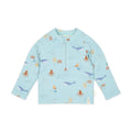 LITTLE DUTCH. Μπλουζάκι μακρυμάνικο με προστασία UV Ocean Friends - Νο 86/92