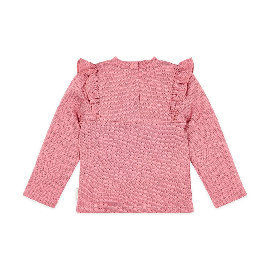 LITTLE DUTCH. Μπλουζάκι μακρυμάνικο με προστασία UV Dreamy Pink Sparkle - Νο 86/92