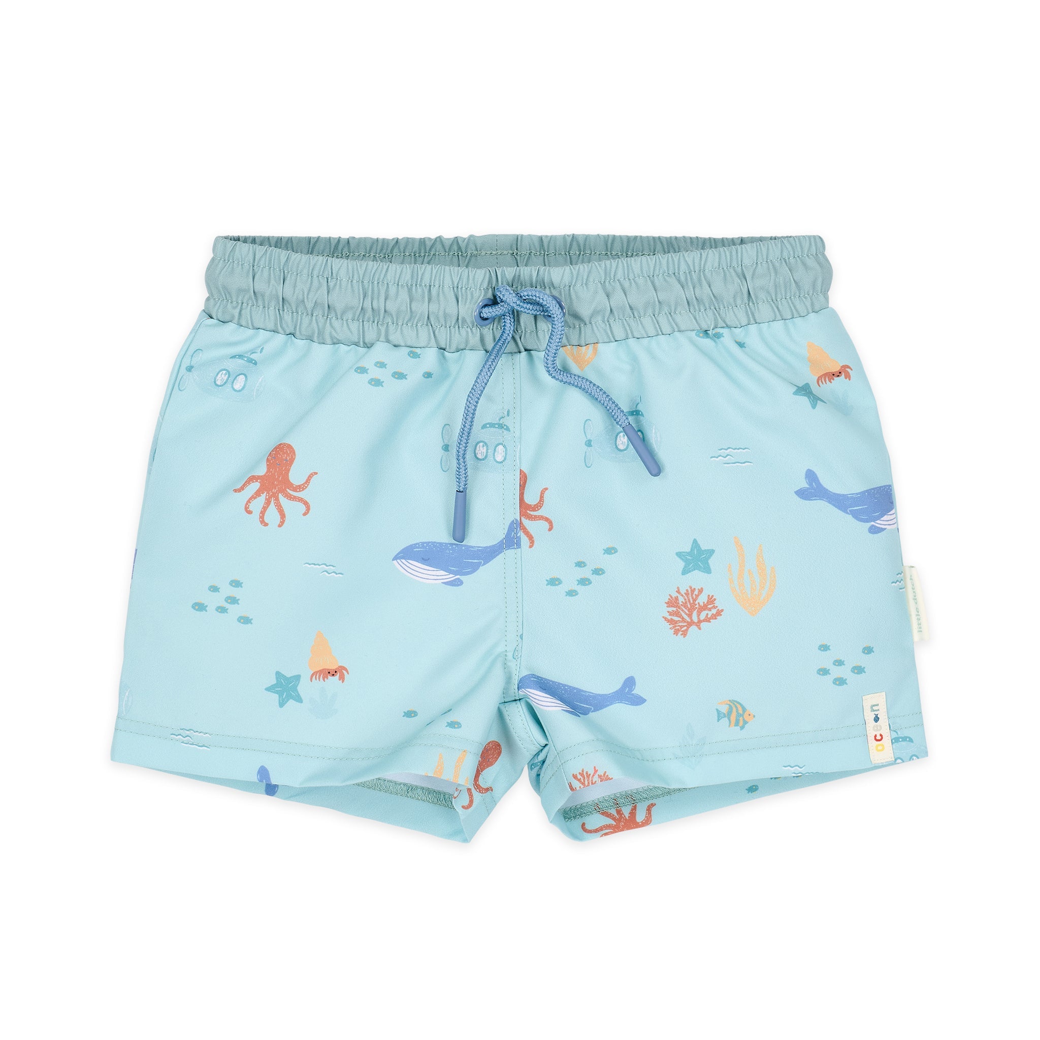LITTLE DUTCH. Παιδικό μαγιό βερμούδα για αγόρια Ocean Friends - Νο 86/92