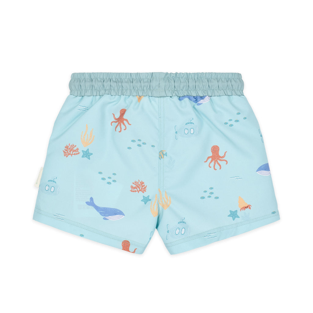 LITTLE DUTCH. Παιδικό μαγιό βερμούδα για αγόρια Ocean Friends - Νο 86/92