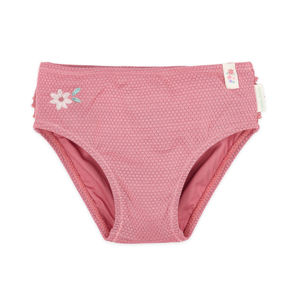 LITTLE DUTCH. Παιδικό μαγιό μπικίνι με βολάν Dreamy Pink Sparkle - Νο 86/92