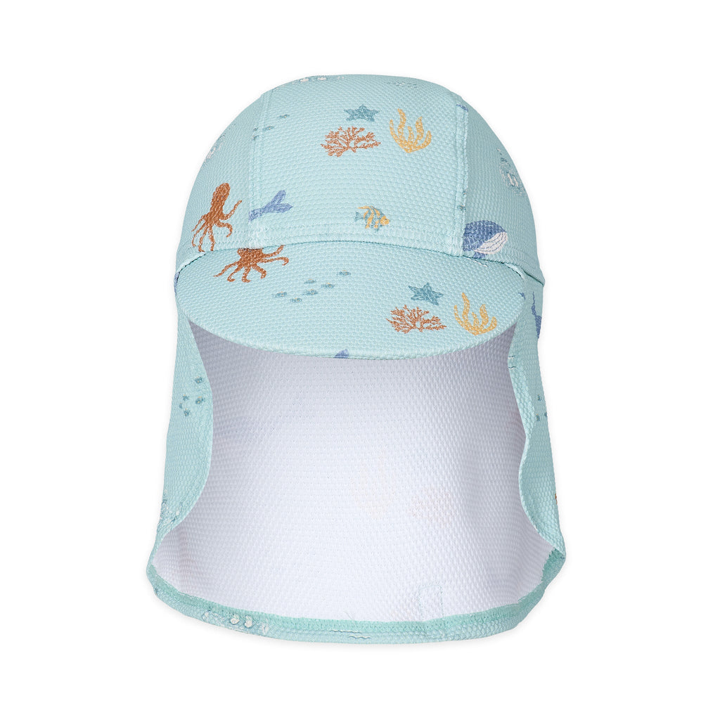 LITTLE DUTCH. Παιδικό καπέλο ήλιου Ocean Friends - Νο 1 (41-45εκ.)