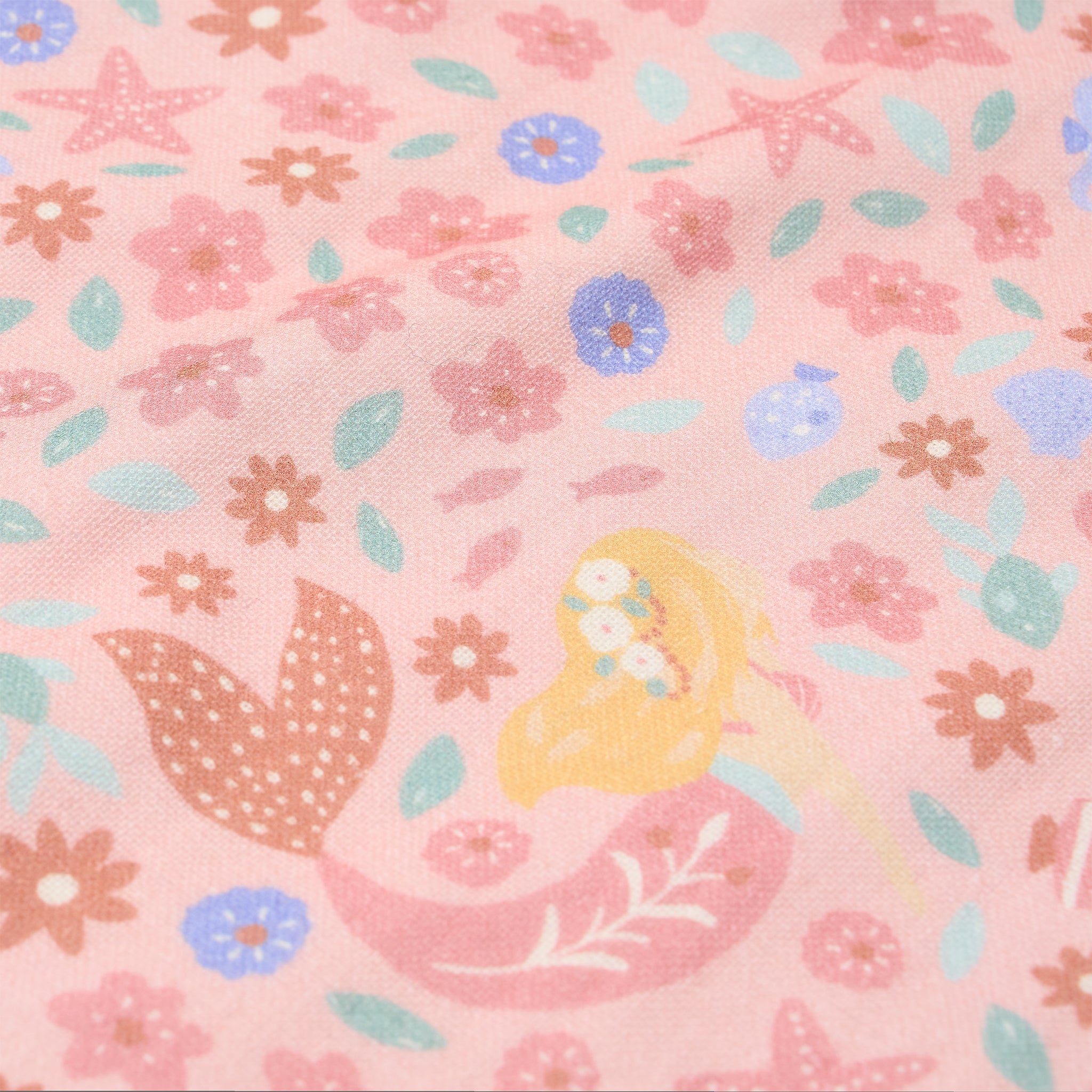 LITTLE DUTCH. Παιδικό πόντσο Dreamy Mermaid Multicolour - One size