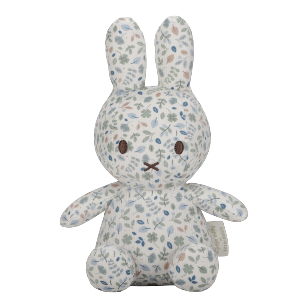 LITTLE DUTCH. Υφασμάτινο κουκλάκι Miffy Lucky Leaves all over 20εκ. GRS