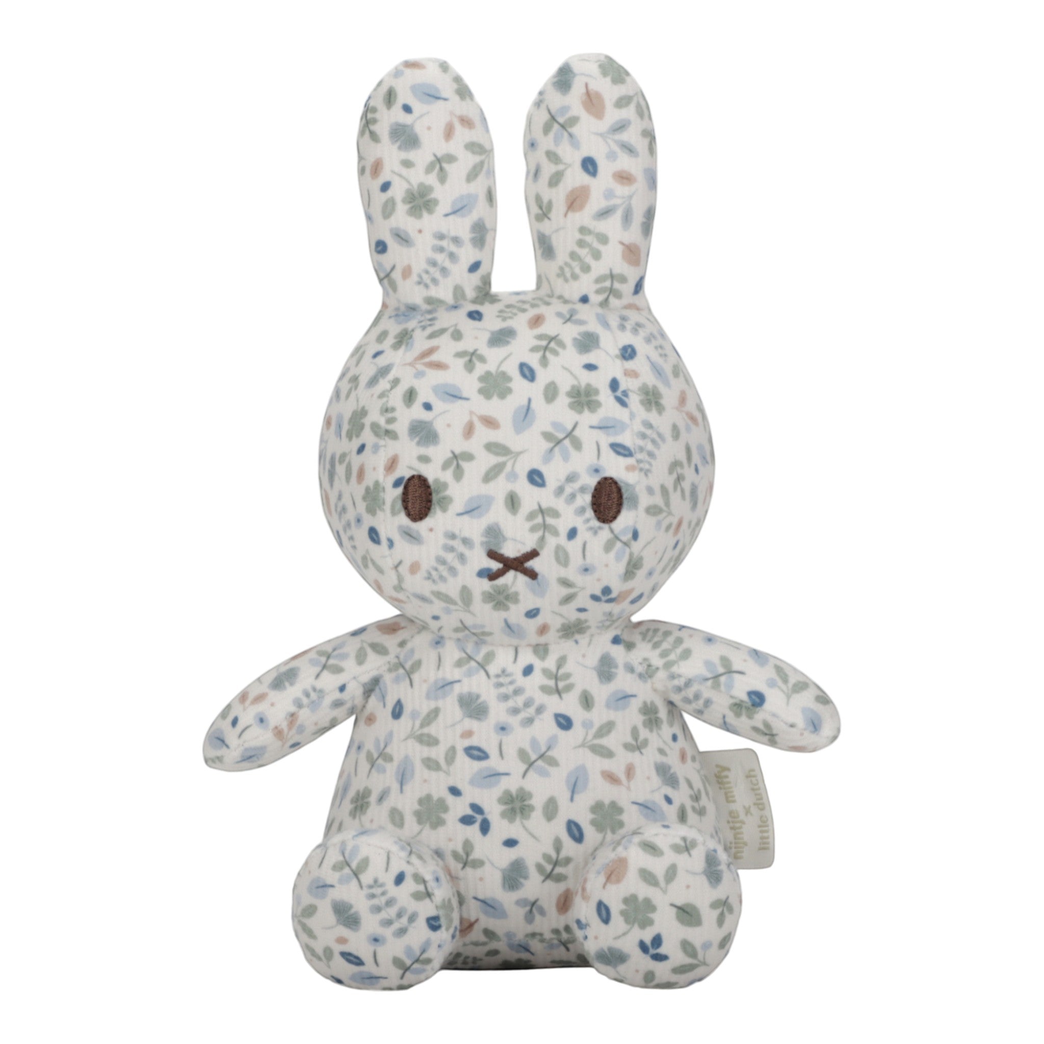 LITTLE DUTCH. Υφασμάτινο κουκλάκι Miffy Lucky Leaves all over 20εκ. GRS