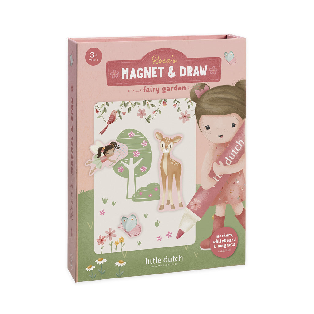 LITTLE DUTCH. Μαγνητικό βιβλιαράκι δραστηριοτήτων Rosa