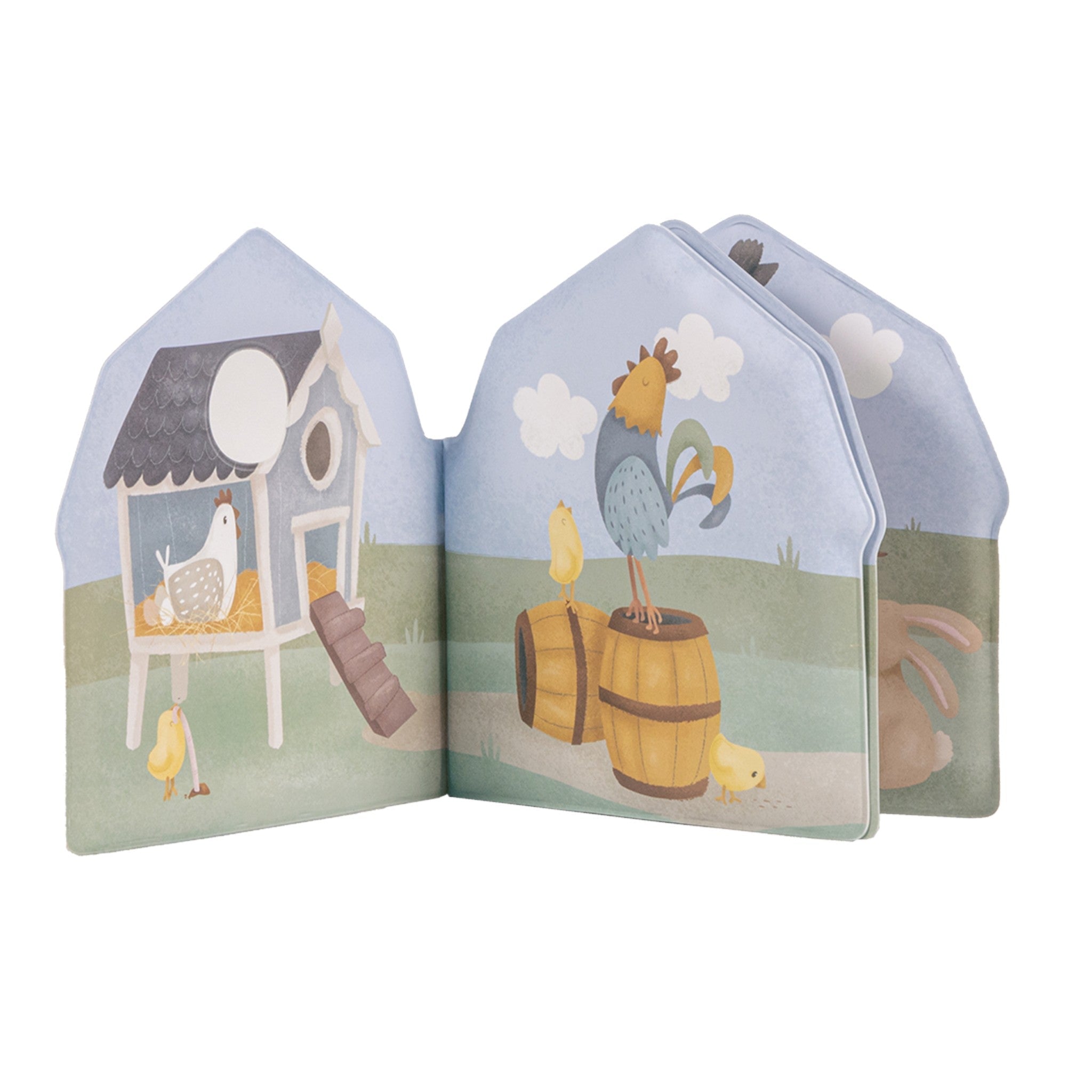 LITTLE DUTCH. Βιβλιαράκι μπάνιου Little Farm