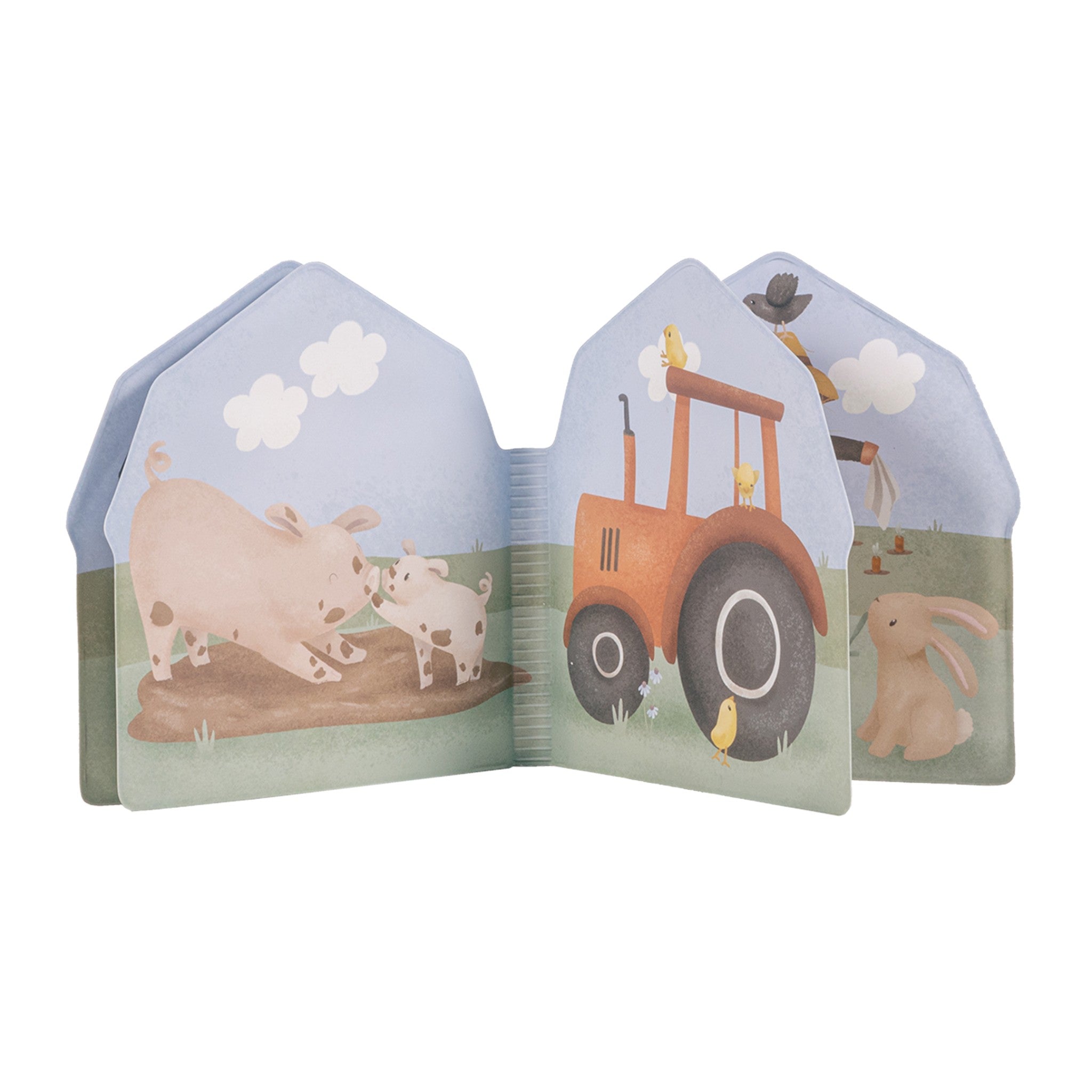 LITTLE DUTCH. Βιβλιαράκι μπάνιου Little Farm