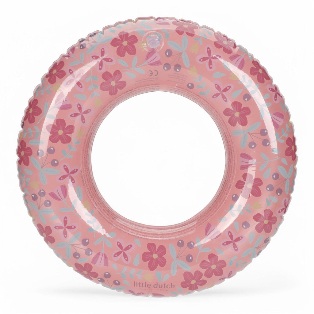 LITTLE DUTCH. Παιδικό σωσίβιο κολύμβησης Pink Flowers