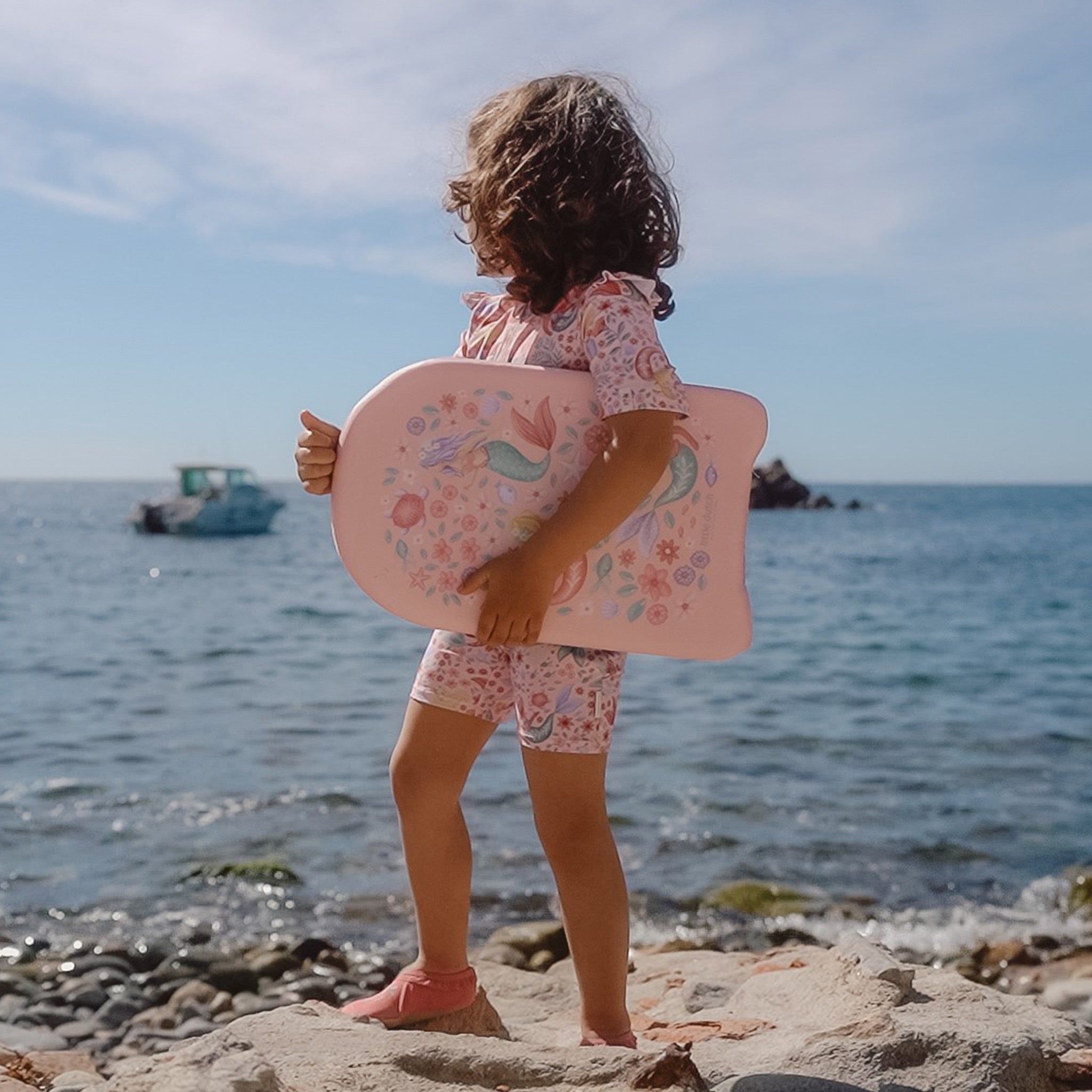 LITTLE DUTCH. Σανίδα κολύμβησης Dreamy Mermaid Ροζ